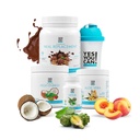 Tak można! Detox Plus Kit (Czekolada zastępująca posiłek, Aloe Vera Peach Lemonade) - Kompletny Proszek zastępczy posiłek, Wysoka energia Shake Booster, Aloe Vera Detox Suplement, Transformacja zdrowia