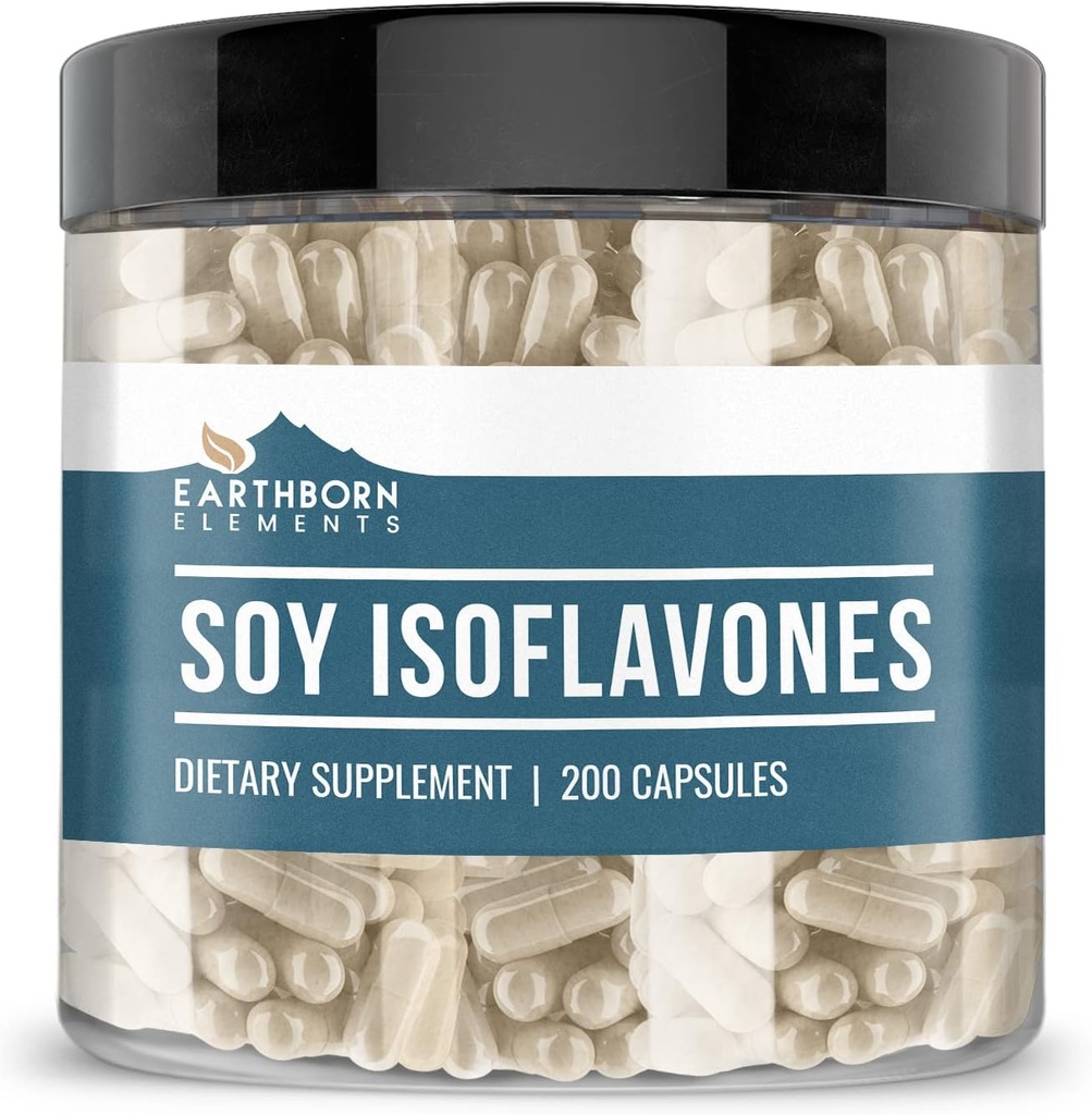 Earthborn Elements Soy Isoflavones, Czysty i Nierozcieńczony, Brak dodatków