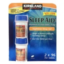Kirkland Signature Sleep Aid Doksylamina Sukcynat 25 Mg, 2 opakowania (192 tabletek)
