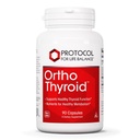 Protocol Ortho Thyroid - Wspiera zdrową czynność tarczycy * - z Ashwagandha, Cynk & Selenium - Non-GMO & Kosher - 90 Kapsułki Veg
