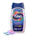 TUMS Ultra Siła żucia Antacid Tablets for Heartburn Relief and Acid Infersition Relief, Różne Jagody - 72 Count