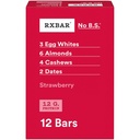 RXBAR Protein Bars, 12g Protein, Gluten Free Snacks, Truskawka, 22oz Box (12 Barów)