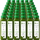 7 dni Green Juice Cleanse Surowy Fontanna, Wszystkie naturalne Surowiec, Detox wegański, Sok prasowany na zimno, 42 butelek 12oz, 3 Ginger Shots