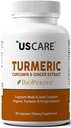 USCare Kurkumina kurkumina z Ginger & 95% Kurkuminoidy i BioPerine