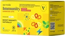 Immunitet Boost Latte z Moringa & Giloy, Turmeric, 100% Natural Ingredients, Może poprawia trawienie, Gluten Free On- The- Sachets (30 Count)