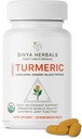 Organic Turmeric & Ginger + Black Pepper - 100% Pure Whole Roots, Nieprzetworzone, Niepowlekane, Autentyczny Mieszanka Ayurvedic - Wspiera Wspólne Zdrowie i Immunitet - 120 Vegan Tabs