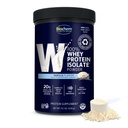 Biochem 100% Białko izolatu serwatki - Vanilla Flavor - 15.1 Ounce - Wspiera zdrowie immunologiczne - Easy Digestible - Smak odświeżający - 20g Białko wegetariańskie - Amino Acids