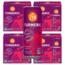 ZYN Turmeric Wellness Drink (24 Pack), Pomegranat Żurawinowy aromatyczny kurkumina napój z czarnego pieprzu, Nie dodawany cukier, niskie węglowodany i niskie Calorie Drink, Czysta alternatywa