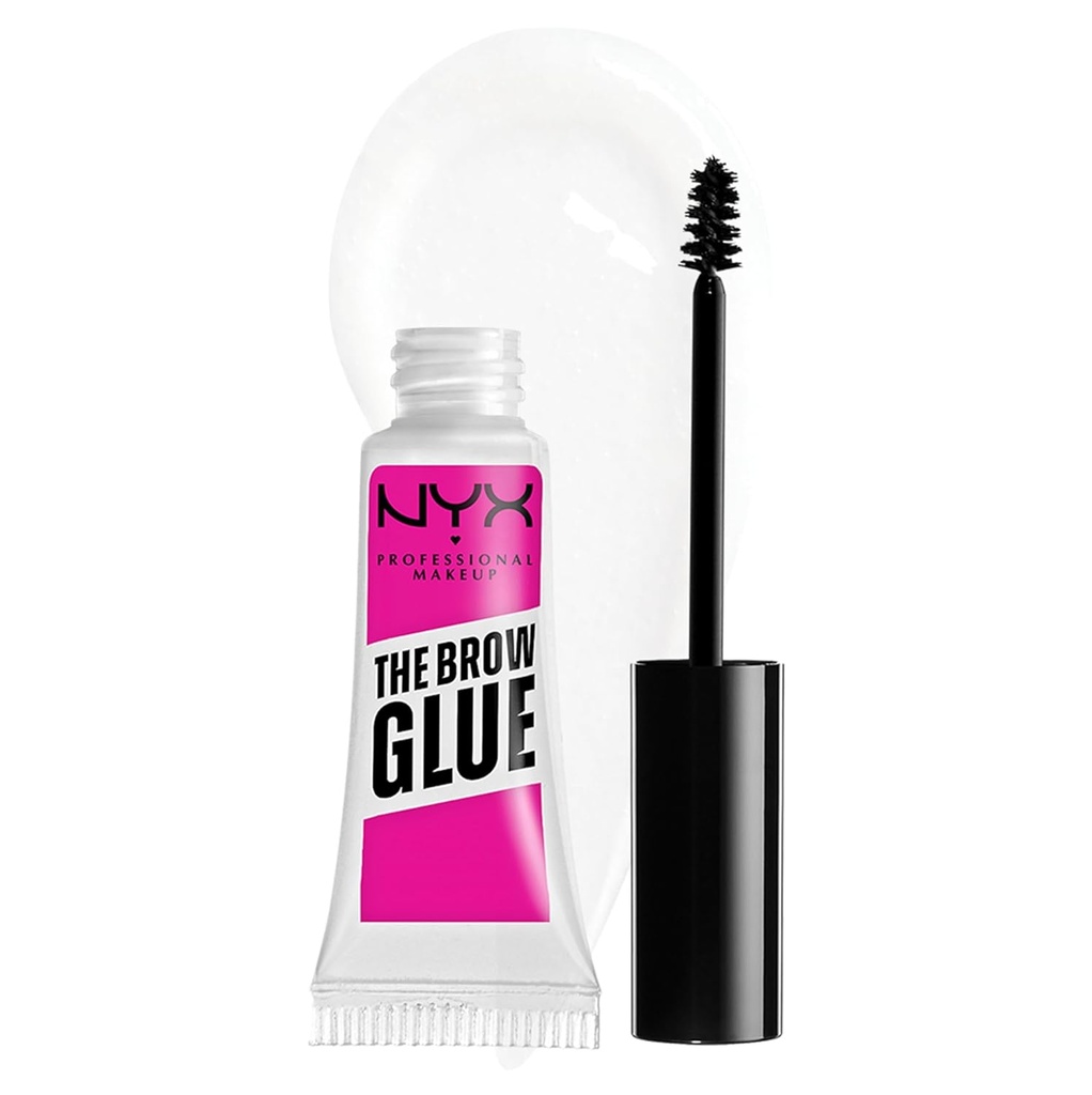 NYX PROFESSIONAL MAKEUP Klej Brow, Extreme Hold Eyebrow żel - jasne