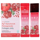 Rg + Pomegranat Collagen Jelly (20gx14stick) / Anti-Ageing Korean- Beauty / 360DA Kolagen morski + witamina C & E Ginseng Koncentrat do wsparcia immunologicznego, skóry, włosów, paznokci i stawów (14)