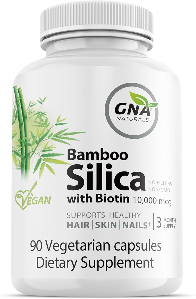 Bambus Silica z Biotin Vegan Friendly 3 Miesiąc dostaw
