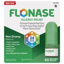 Flunaza Ulga alergiczna Nasal Spray, 24-godzinna Alergia Lekarska, Metered Nasal Spray - 60 Spray