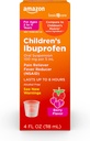 Opieka podstawowa Ibuprofen Zawiesina doustna 100 mg, Berry, 4 fl oz (Opakowanie po 1)