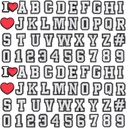 74 + 4 szt. Numbers Numbers Shoe Charms, Double A- Z Letters & 0- 9 # Numbers Charms for Clogs Bransoletki, for Men Women Adult Kids Boys Girls