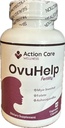 OvuHelp płodności dla kobiet łączy optymalny skład światowej sławy ziół, składników odżywczych, witamin, minerałów i mioinozytolu w celu promowania zdrowia reprodukcyjnego. 60 kapsułek w butelce.