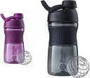 BlenderBottle 20- Ounce Black i Butelki shaker protein śliwkowych z whisky BlenderBall drutu