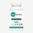 Microbiome Labs Mebiotyki Probiotyczne i Ziołowe Suplement Suchość 1 - Lactobacillus Rhamnosus + Lemon Balm for Skin + Gut Health - Probiotyki doustne do wsparcia Gut, Umysł, & Skóra (60 kapsułki)