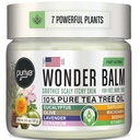 Tea Tree Oil Balm, Dodatkowa siła, Para dobrze z Jock Itch Cream, Spray, Sportowe stopy, Ringworm Cream for Human, Rash Cream, Szybkie działania dla suchego, Swędzonej skóry, Plant Wonder Balm