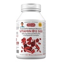 ANDREW LESSMAN Witamina B12 500 180 Kapsułki - Chroniona przed wchłanianiem metylkobalamina (Naturalna Koenzym Witamina B12), Niezbędna do wspierania energii i stresu, Plus B- Complex, Łatwe do połknięcia kapsułki