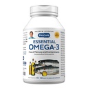 ANDREW LESSMAN Essential Omega-3 Unflavored - 180 Softgels - Ultra- Pure, High Potency Omega-3 Oils. Wysoka DHA, brak żołądka, brak środków trujących, brak rtęci. Małe łatwe do połykania Softgels