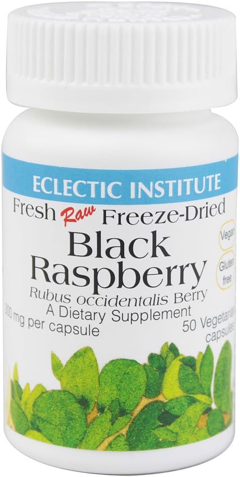 Instytut Eklectic Black Malina - 300 mg - 50 Kapsułki wegetariańskie