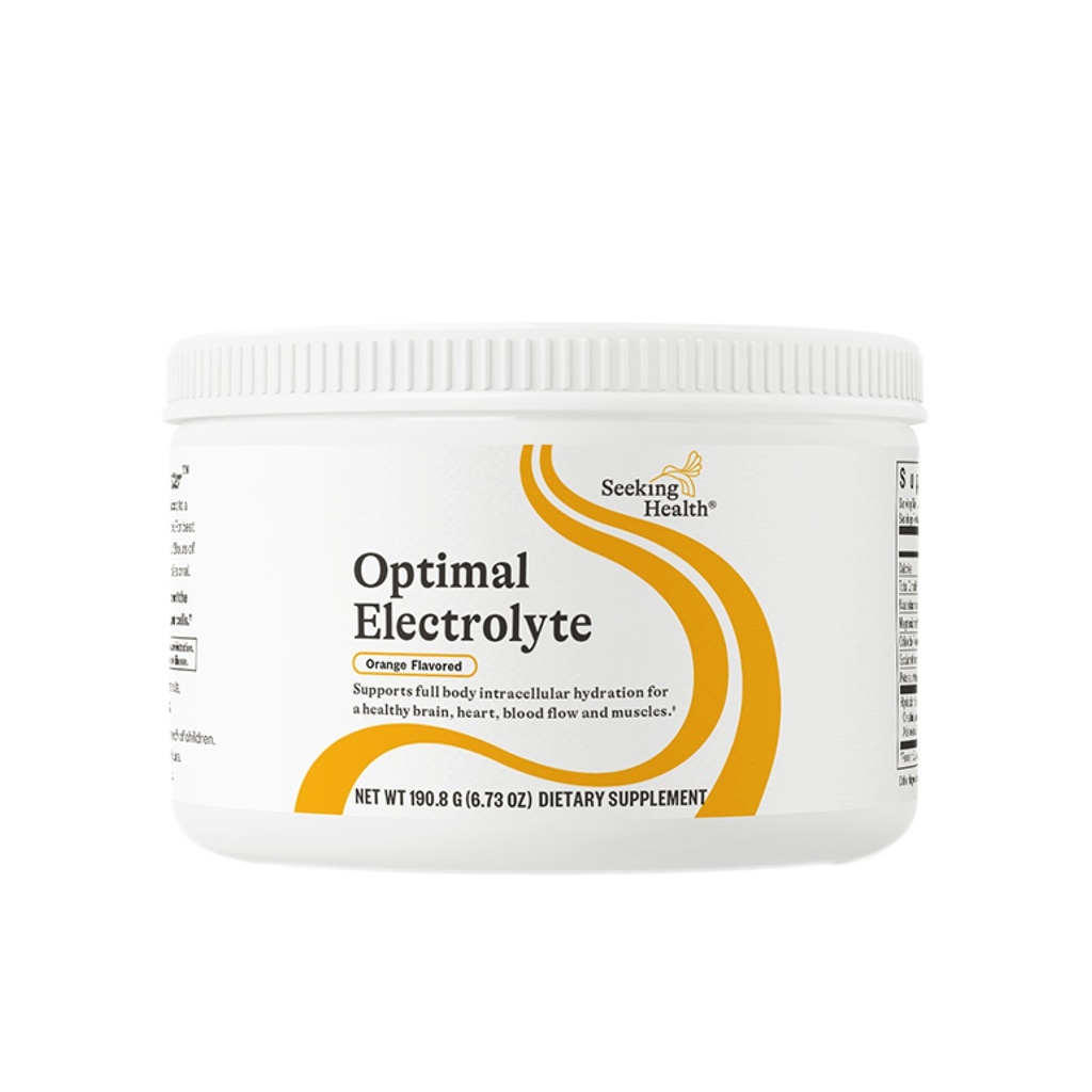 Poszukiwanie zdrowia Optimal Electrolyte Proszek, Pomarańczowy aromat, Zdrowa energia i wsparcie wytrzymałościowe, Promotes Hydration i zdrowe mięśnie, Wegański i wegetariański (30 Służenie) *