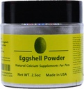 2.5oz Pure Eggshell Wapń suplement dla zwierząt domowych - Naturalne źródło wapnia z Real Eggshell Nadaje się do akwarium, krewetki, ślimak, Crustacean, bezkręgowce, psy, koty i inne zwierzęta domowe