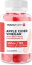 TransformHQ Jabłko Cydr Gummies (120 Servings, 500mg Per Serving) - Gluten Free, Non-GMO