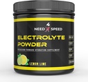 Lemon Lime Electrolyte Powder, 60 Służenia, Hydration Solution z witamin, Minerały i Electrolytes dla sportowców, Entuzjastów Fitness i Aktywnych Stylów Życia, 13.5oz