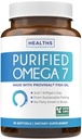 Omega 7 Suplement dla Kobiet i Mężczyzn - Wysoka potencja & Czystość Palmitoleic Acid Fatty Acid Fish Suplement oleju z Opatentowanej Prowiantu z najniższym kwasem palmitycznym - Trwałe zasolenie (1 miesiąc dostaw)