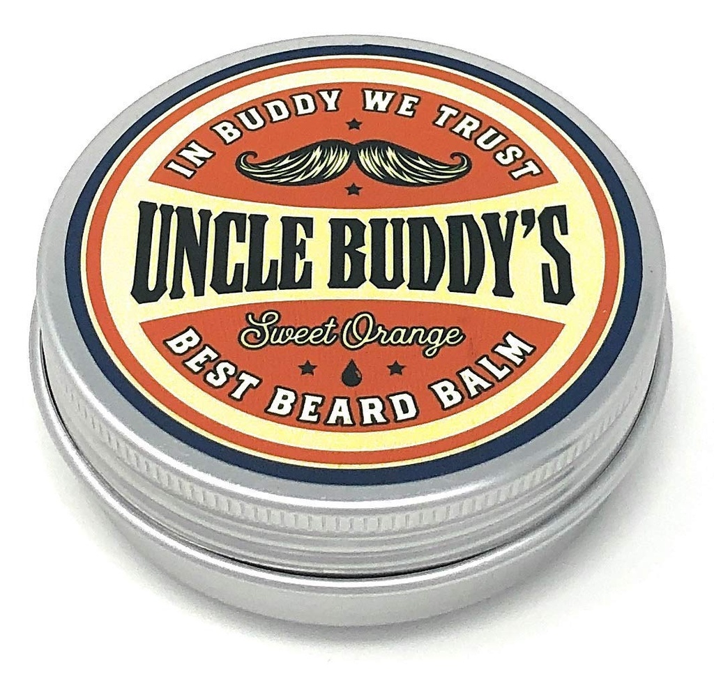 Wuj Buddy 's Best Sweet Orange Balon Beard Leave- W odżywce do kontroli i stylu, Promotes Beard Growth and Health, 2 oz