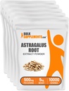 BulkSupplements.com Astragalus Extract Powder - from Astragalus Root, Astragalus Supplement - Vegan & Gluten Free, Astragalus Powder - 500mg per Serving, 1 kg (2,2 kg) (opakowanie 5)