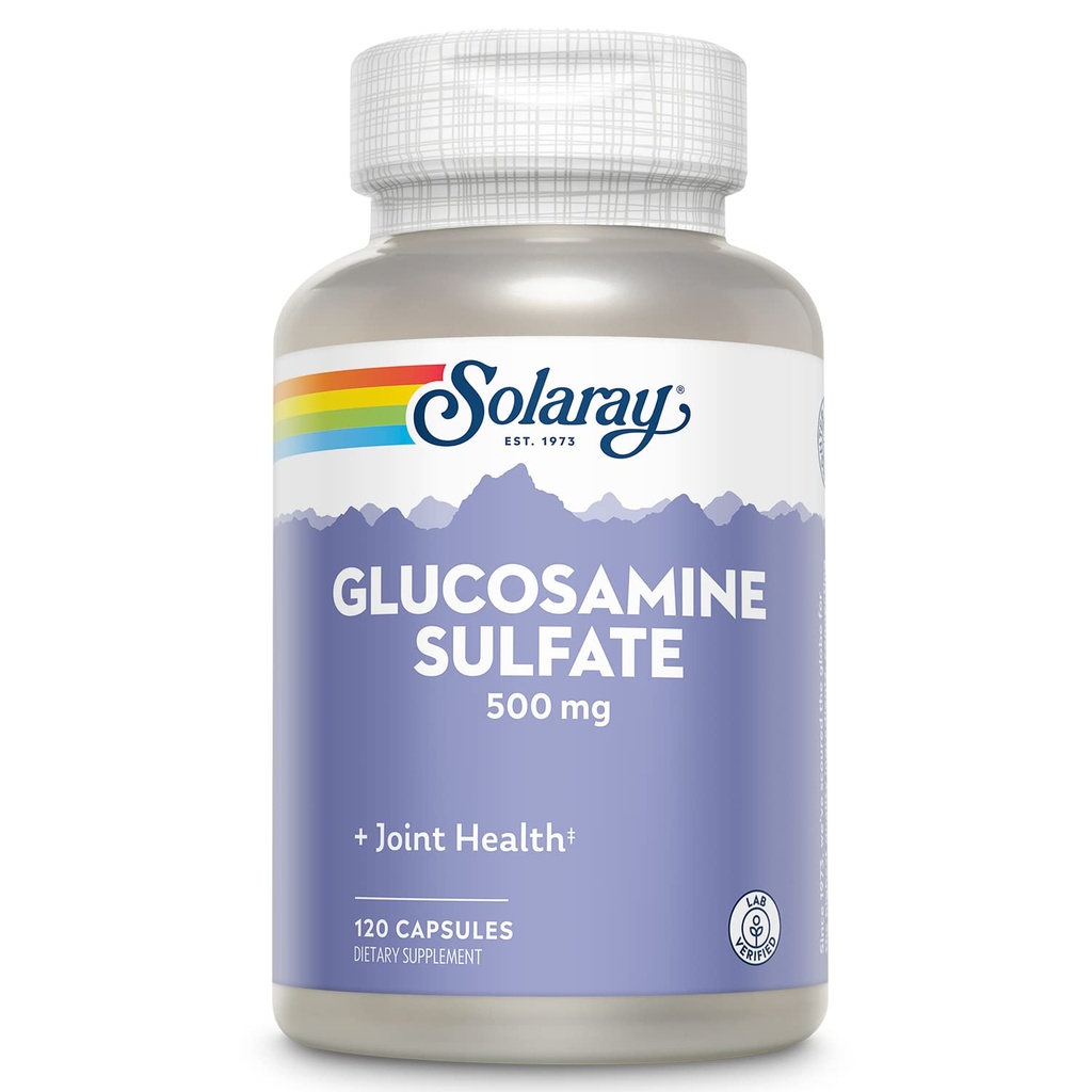 SOLARAY Glukozamina siarczan 500 mg