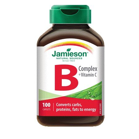 Jamieson Laboratories B Complex z witaminą C- 100 kaplets Brand