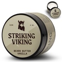 Striking Viking Beard Masło - Non-Greasy Moisturizer z naturalnych składników (Vanilla, 4oz) - Zachować broda Hydrated i odświeżacz