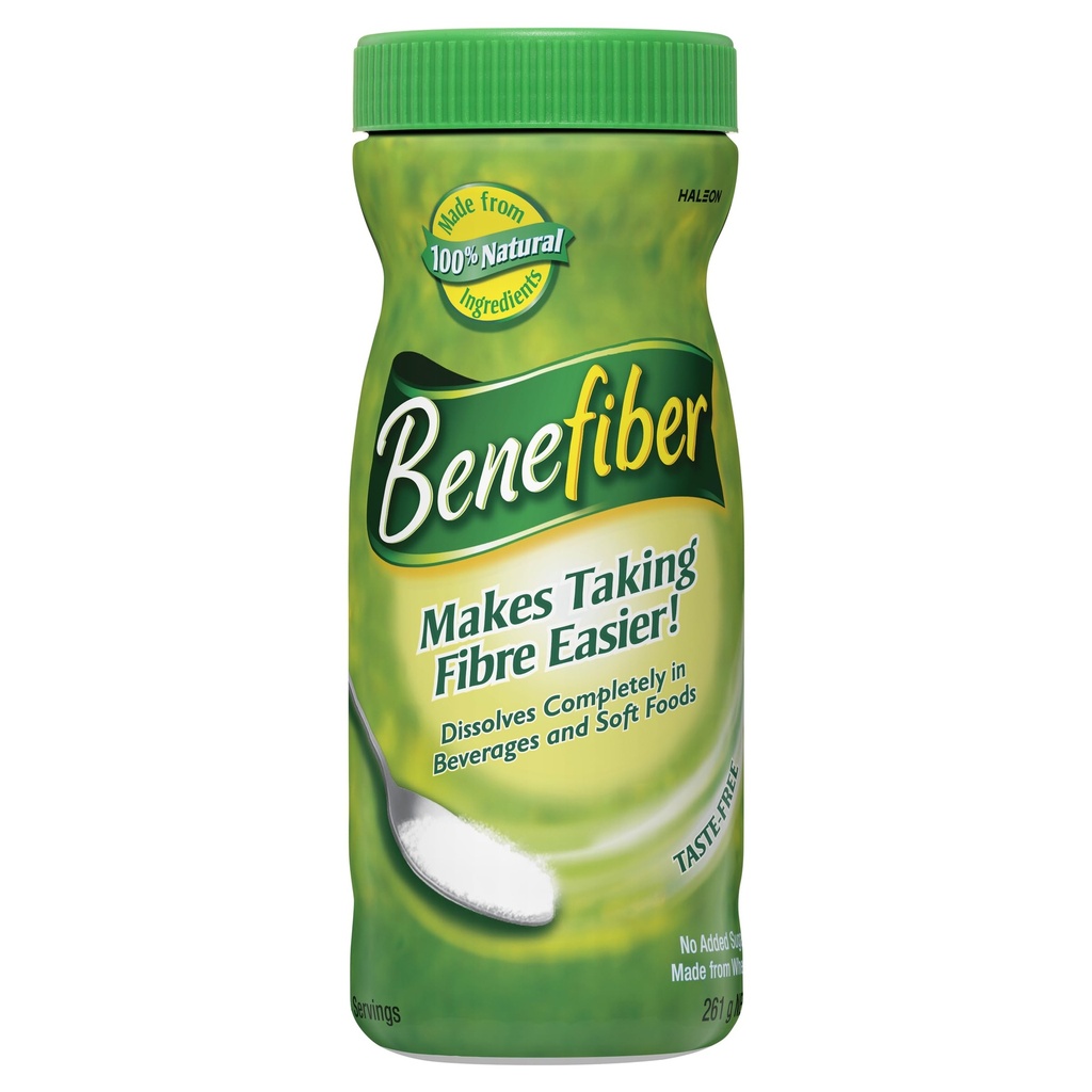 Benefiber Taste- Free, Sugar-Free Fiber Supplement Powder for Digestive Health 74 Sługi 261g