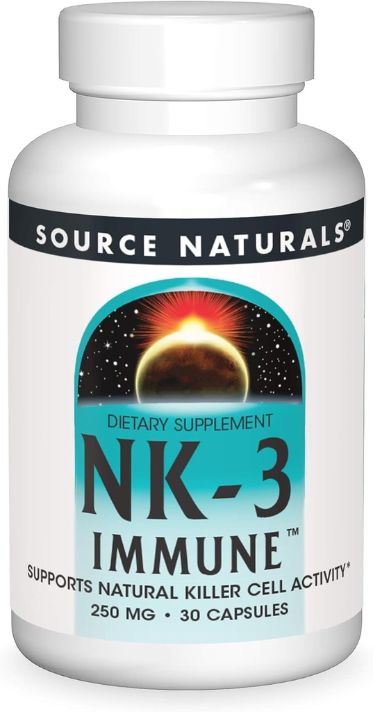 Źródło Naturals NK-3 immunologiczne z witaminą C 250mg, 30 kapsułki