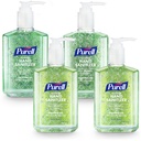 PURELL Advanced Hand Sanitizer Soothing żel, świeży zapach, 8 fl oz Pompa butelka (Opakowanie 4), 9674- 06- ECDECO