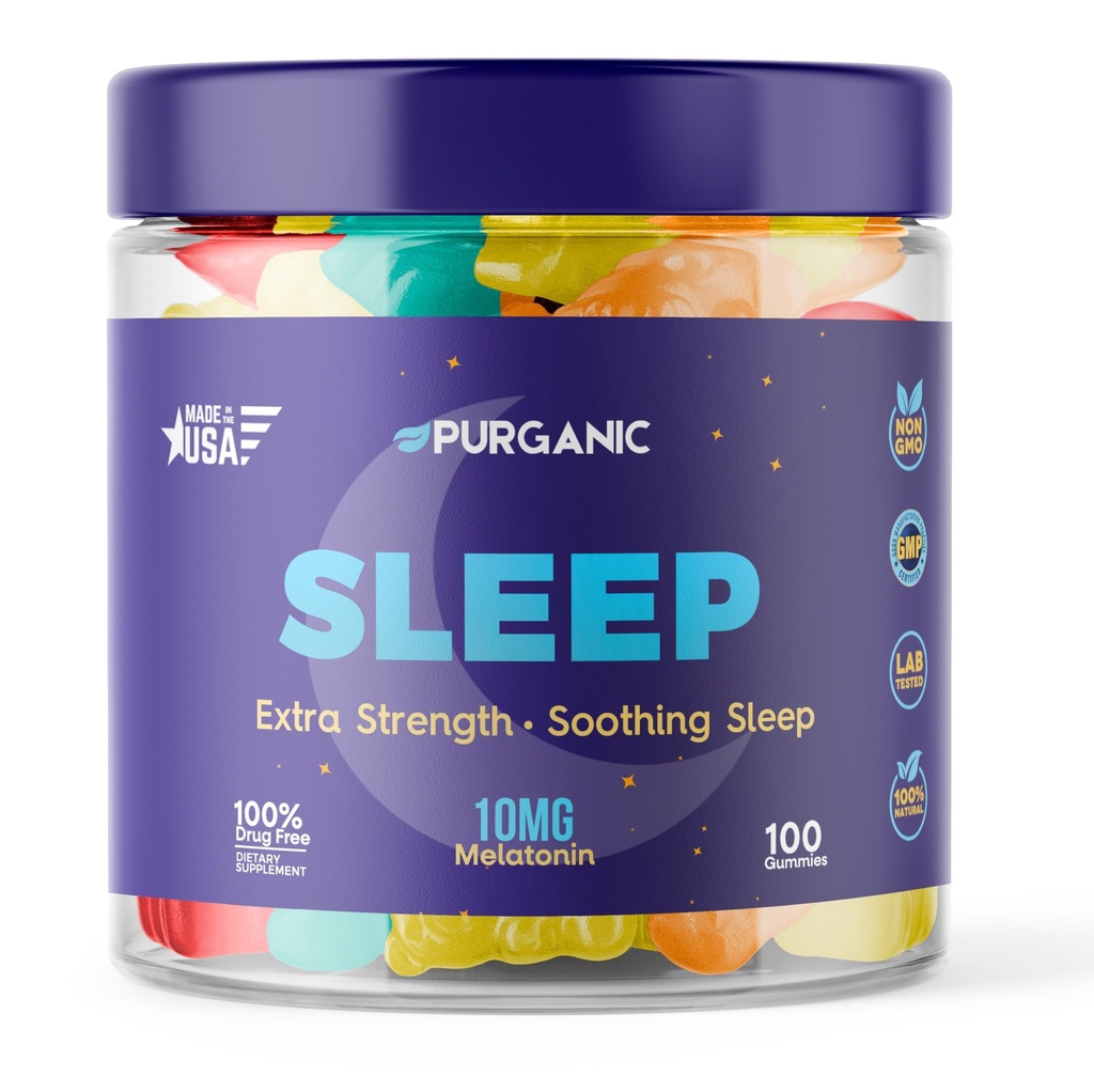 Melatonina Gummies for Sleep - 100ct