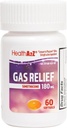 HealthA2Z ® Gas Relief Simeticone 180mg Simeticone 124; Relieves from Stomach Discomfort and Gas Bridge 124; Anti Flatulence Tide 124; Relieves Gas Fast (60 Count (Pack of 1))
