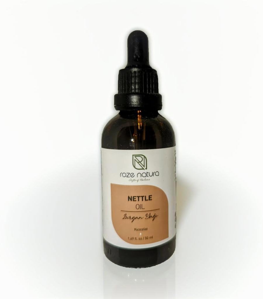 Nettle Leaf Infused Oil Extract (Olej macerowany), 1,69 fl oz (50ml), 100% Natural & Pure, Non-GMO