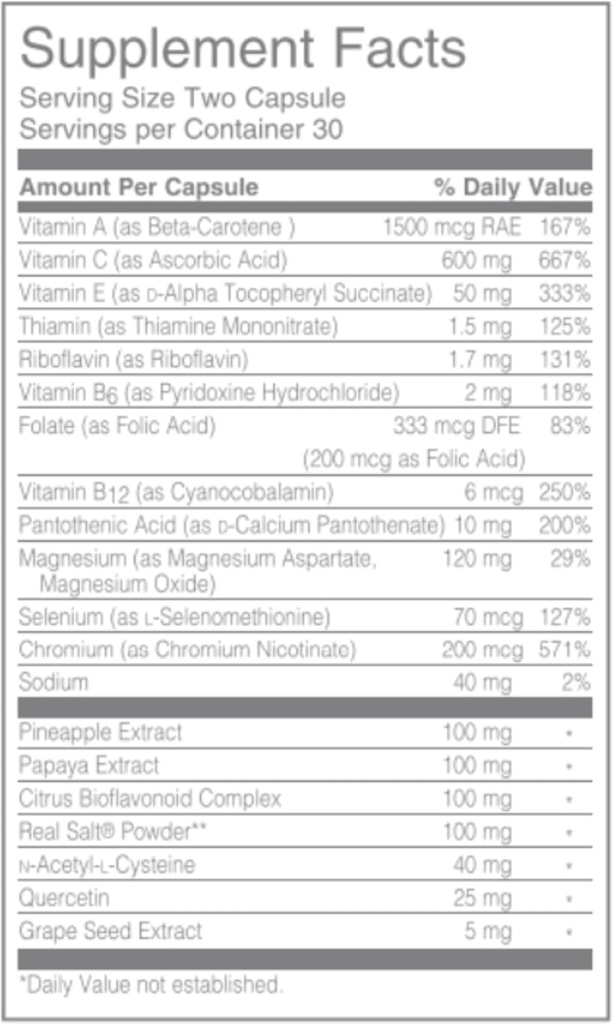 NU SKIN Pharmanex OverDrive Sports Supplement Agregat 124; Advanced Recovery Agregat 124; Energy Metabolistic Support for Agregates 124; B Vitamine Agregates 124; Antioksydants Agreement 124; Proteolitic Enzymes Agregates 124; Witamina E, Witamina A, Witamina B12