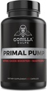 Goryl Gulps - Pompa pierwotna Suplement tlenku azotu Nootropic 1500mg Nitrosigine L Arginina i korzeń buraków do wzrostu mięśni, Pompy, Przepływ krwi, Energia i Focus - Max Siła przed treningiem N.O. Booster