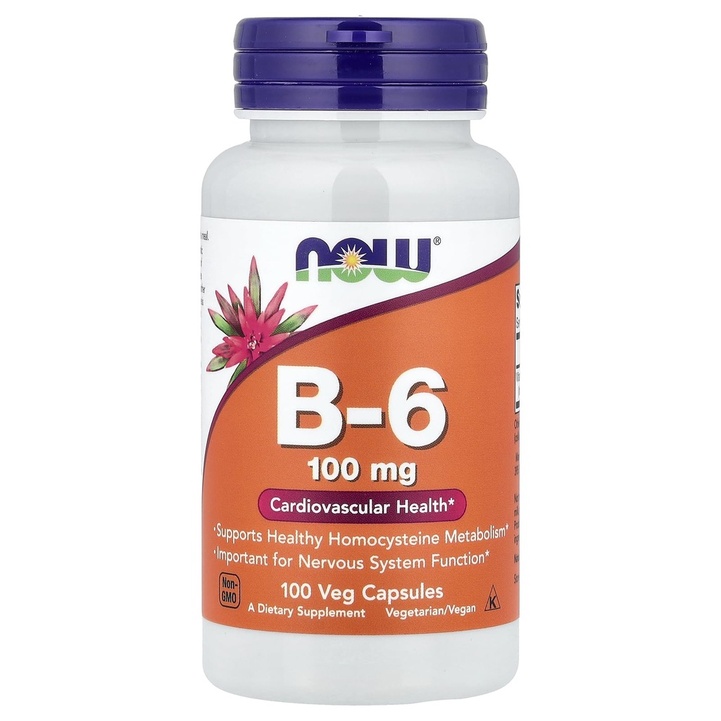 Teraz żywność B- 6 100mg 100 kapsułek