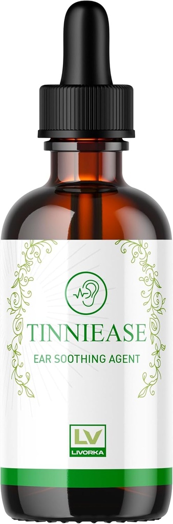 LIVORKA Tinnilease Drops, Tinnilease Drops for Hear Support, Tinni Ease Drops, Tinnilease Ear Drops, 1 Butelka na 30 dni