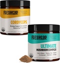 Grzyby świeże Grzyby Energy Bundle (Cordyceps Powder i Ultimate Mushroom Complex Powder)