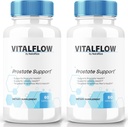 (2 pack) Kapsułki VitalFlow, Formuła Zaawansowanej Prostate Support VitalFlow, Oficjalna Naturalna Formuła do Regain Control, Maksymalne dawki siły do wsparcia Wellness, Przeglądy przepływu Vital (120 Kapsułki)