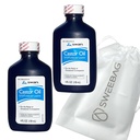 SWAN Castor Oil USP 100% Stymulant Laxative dla złagodzenia sporadycznych zaparć 4 Fl Oz (Pack of 2) Plus worek silny i wodoodporny