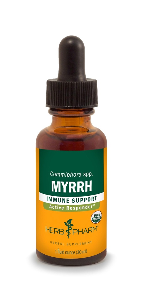 Herb Pharm Myrrh Liquid Extract for Immune System Support - 1 unce (DMYRR01)