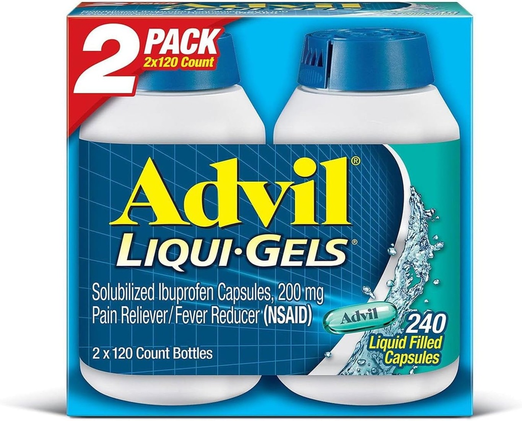 Advil Liqui- żele (2pk, 120 Count)